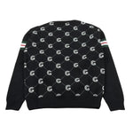 Gabriella Gucci Maglia Girocollo tinta unita con Logo Nero per Bambina GK074 NERO GABRIELLA GUCCI 