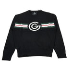 Gabriella Gucci Maglia Girocollo tinta unita con Logo Nero per Bambina GK075 NERO GABRIELLA GUCCI 