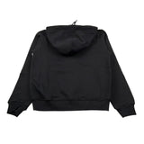 Gabriella Gucci Felpa con Zip E Cappuccio tinta unita Nero per Bambina GK070 NERO GABRIELLA GUCCI 