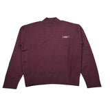 Gabriella Gucci Maglia Mezzo Collo tinta unita Bordeaux per Bambina GK076 BORDEAUX  