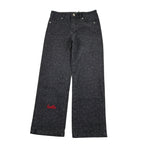 Gaelle Jeans tinta unita con Girovita Regolabile Nero per Bambina 2741PD00551 NERO GAELLE 