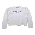 Gaelle Maglia tinta unita con Stampa Panna per Bambina 2741WY00559X PANNA GAELLE 