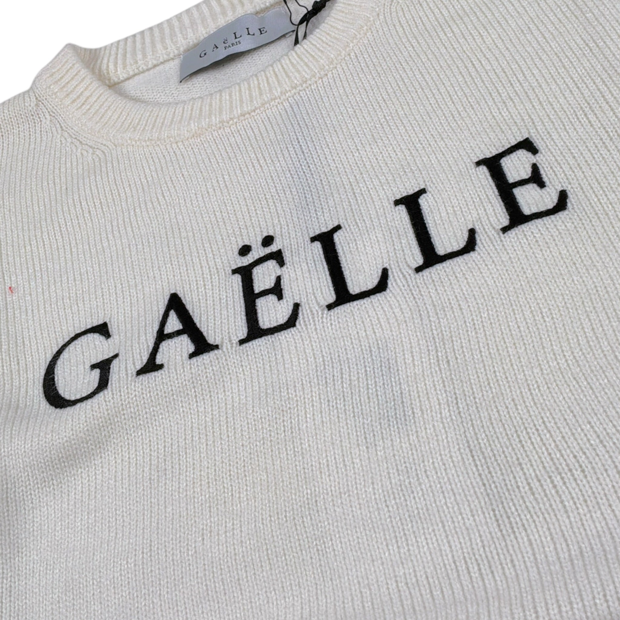 Gaelle Maglia tinta unita con Stampa Panna per Bambina 2741WY00559X PANNA GAELLE 