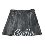 Gaelle Gonna Ecopelle tinta unita con Stampa Nero per Bambina 2742G00578XX NERO GAELLE 