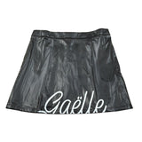 Gaelle Gonna Ecopelle tinta unita con Stampa Nero per Bambina 2742G00578XX NERO GAELLE 