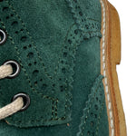 Gallucci Polacchina tinta unita con Lacci Verde per Bambino J05037AM VERDE GALLUCCI 
