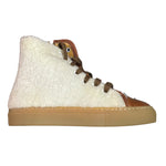 Gallucci Sneakers tinta unita con Lacci Panna per Bambino J2023AS PANNA GALLUCCI 
