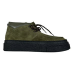 Gallucci Sneakers tinta unita con Suola Incontrasto Verde per Bambino J20455AM VERDE GALLUCCI 