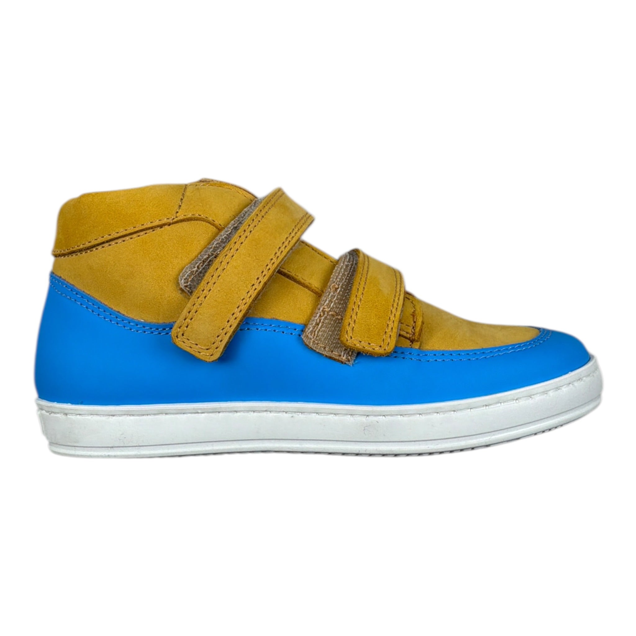Gallucci Sneakers Bicolore con Lacci Senape per Bambino T20100AM SENAPE GALLUCCI 