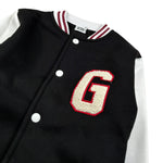 Gcds Giubbino Bicolore Modello College con Bottoni Bianco/Nero per Bambina B2JM0911BA4 BIANCO/NERO GCDS 