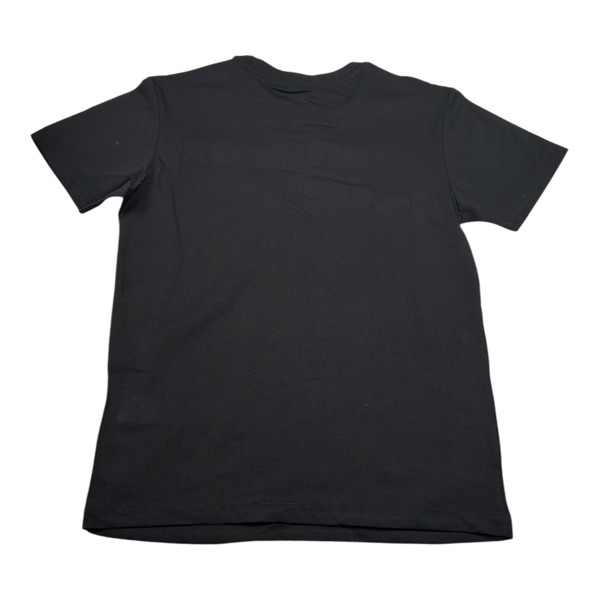 Gcds T-Shirt tinta unita con Profili In Contrasto Nero per Bambina B2JM2327BA3 NERO GCDS 