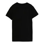 Gcds T-Shirt Girocollo tinta unita con Logo Nero per Bambino B2JM2328BA3 NERO GCDS 