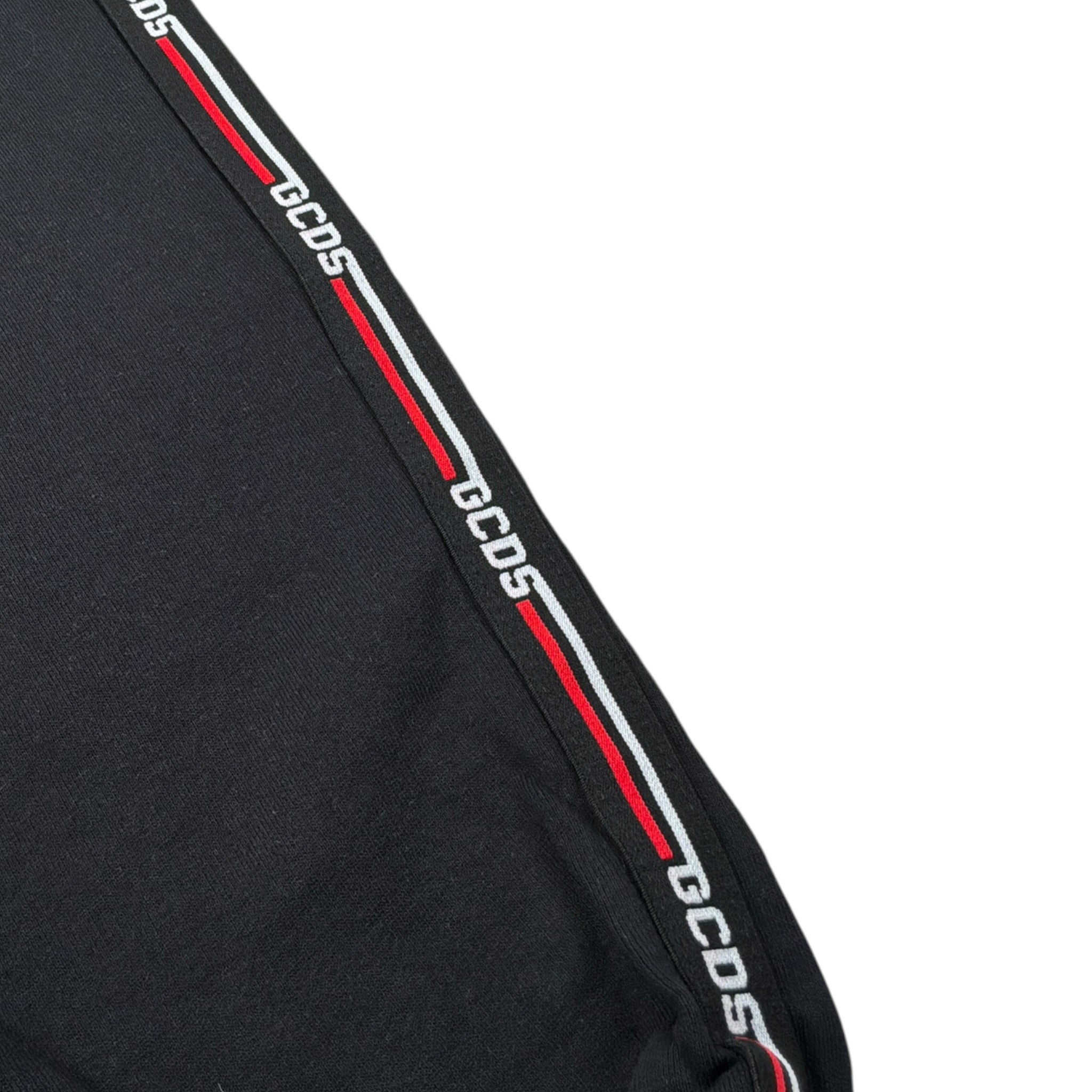 Gcds Pantalone Modello Tuta tinta unita con Profili In Contrasto Nero per Bambina B2JM3014BA2 NERO GCDS 