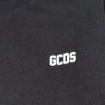 Gcds Shirt tinta unita con Logo Nero per Bambina B2JU2217BA3 NERO GCDS 
