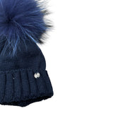 Gio Higuamy Cappello tinta unita Blu per Bambino CT3443A BLU GIO HIGUAMY 