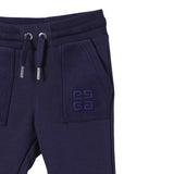 Givenchy Pantalone Tuta tinta unita Blu per Neonato H30461 BLU GIVENCHY 