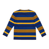 Gucci Shirt Girocollo Fantasia A Righe Blu per Bambino 825256 BLU GUCCI 