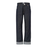 Gucci Jeans tinta unita con Girovita Regolabile Blu per Bambino 826644 BLU GUCCI 