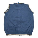 Guess Gilet tinta unita In Maglia Azzurro per Neonato 286201 AZZURRO GUESS 