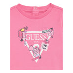 Guess Abito Manica Lunga tinta unita con Culotte Rosa per Neonata A4YK19KA6W4 ROSA GUESS 