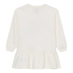 Guess Abito Manica Lunga tinta unita con Ricami Panna per Neonata A5YK06KAD74 PANNA GUESS 