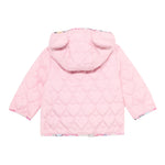 Guess Giubbino tinta unita con Cappuccio Rosa per Neonata A5YL00WCFM0 ROSA GUESS 