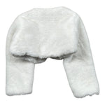 Guess Pelliccia Coprispalle tinta unita con Bottoni Bianco per Neonata A84N00WASN0 BIANCO GUESS 