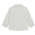 Guess Camicia Manica Lunga tinta unita Bianco per Neonato I5RH00W9CL0 BIANCO GUESS 
