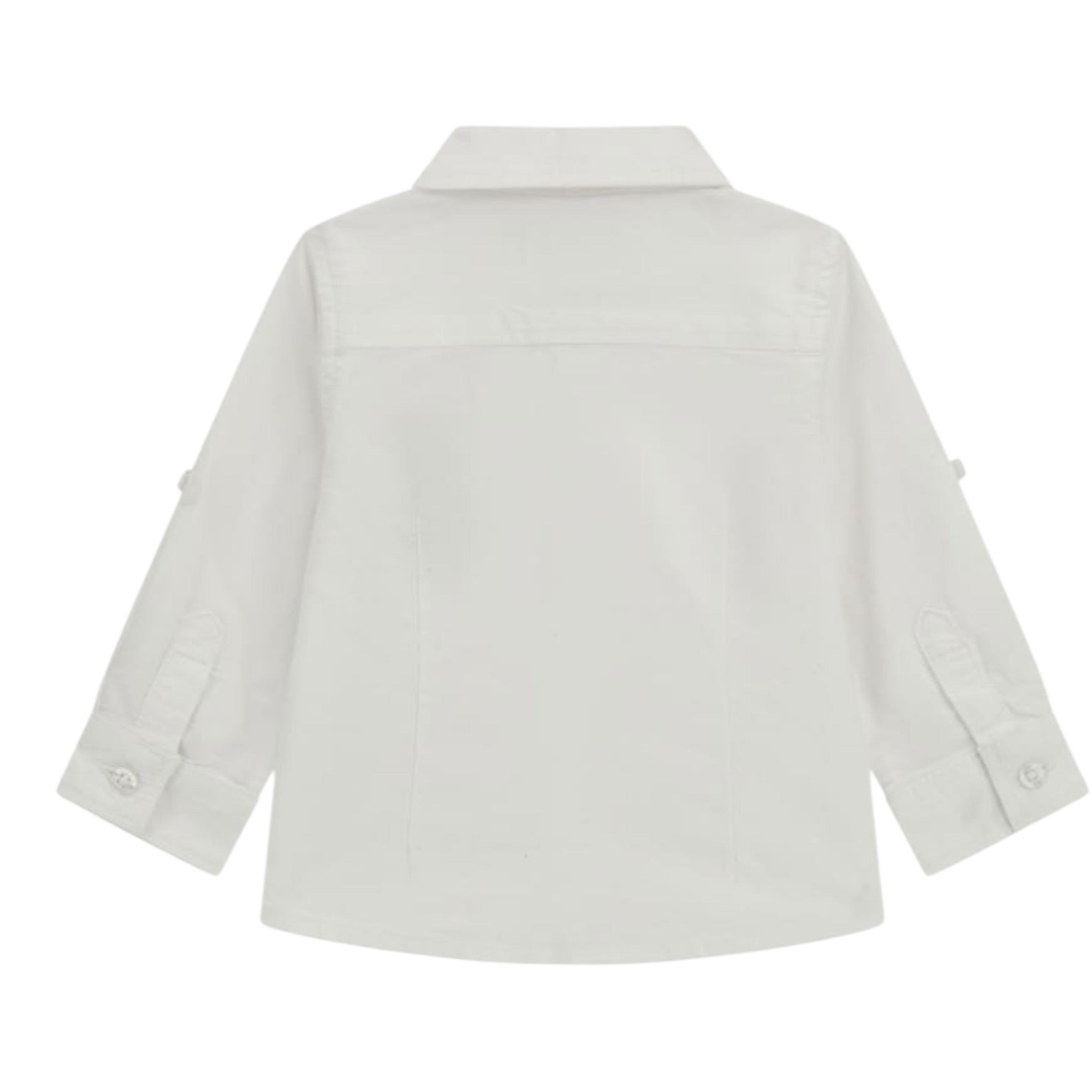 Guess Camicia Manica Lunga tinta unita Bianco per Neonato I5RH00W9CL0 BIANCO GUESS 