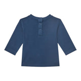 Guess Shirt tinta unita Girocollo con Stampa Blu per Neonato I5YI02K8HM4X BLU GUESS 