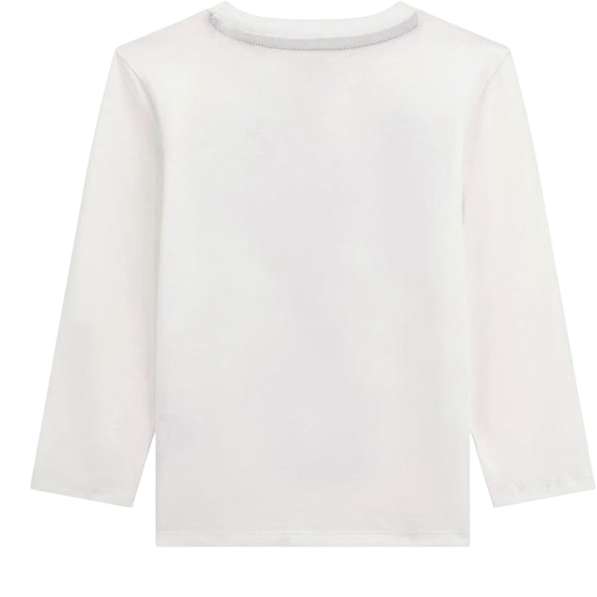Guess Shirt tinta unita Girocollo con Stampa Bianco per Neonato I5YI04K8HM4XX BIANCO GUESS 