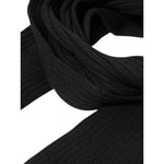 Guess Sciarpa tinta unita con Logo Nero per Bambina J4BZ02Z2QP0 NERO GUESS 