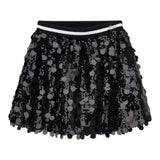 Guess Gonna tinta unita con Paillettes Nero per Bambina J5BD04K1220X NERO GUESS 