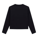 Guess Shirt tinta unita con Brillantini Nero per Bambina J5BI06J1314 NERO GUESS 