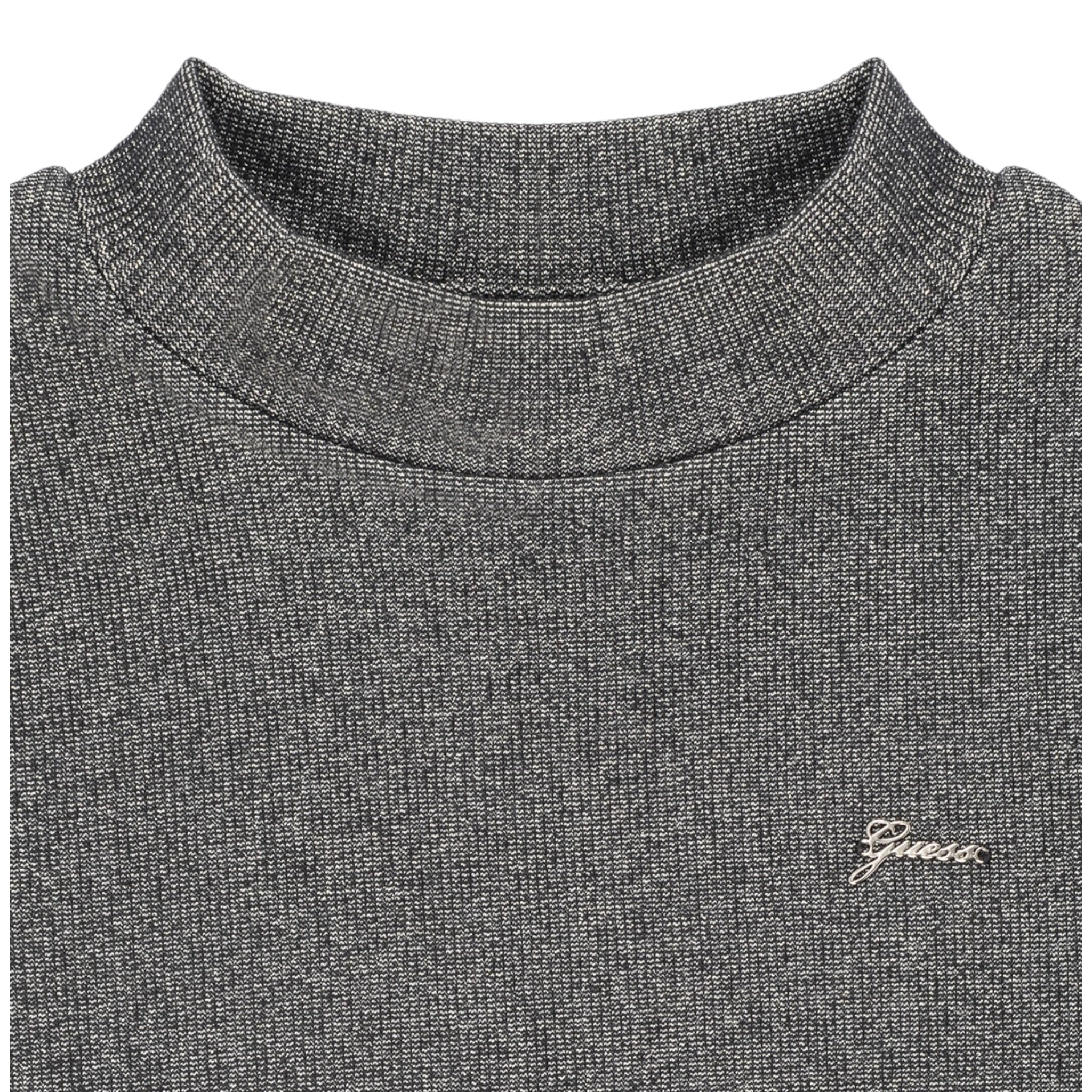 Guess T-Shirt tinta unita con Logo Grigio per Bambina J5BI41K0670 GRIGIO GUESS 