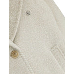 Guess Cappotto tinta unita con Bottoni Panna per Bambina J5BL20W3100 PANNA GUESS 