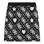 Guess Gonna tinta unita con Loghi Nero per Bambina J5BR02Z3K10 NERO GUESS 