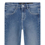Guess Jeans tinta unita Modello Zampa Blu per Bambina J5YA08D5FM0 BLU GUESS 