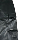 Guess Pantalone tinta unita Modello Palazzo In Ecopelle Nero per Bambina J5YB03WFV60X NERO GUESS 