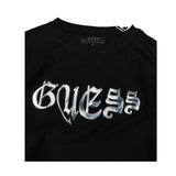 Guess Shirt tinta unita Girocollo con Stampa Nero per Bambina J5YI13K6YW4XX NERO GUESS 
