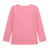 Guess Shirt tinta unita con Stampa Rosa per Bambina J5YI15K6YW4 ROSA GUESS 