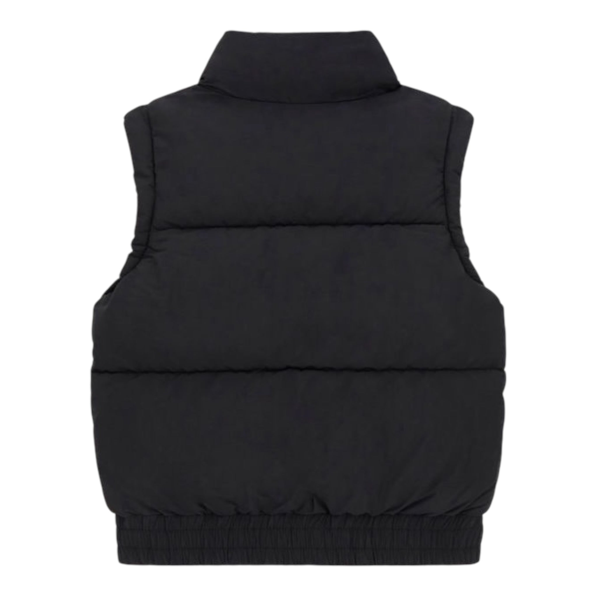 Guess Giubbino tinta unita con Zip Smanicato Nero per Bambina J5YN00WHE80 NERO GUESS 