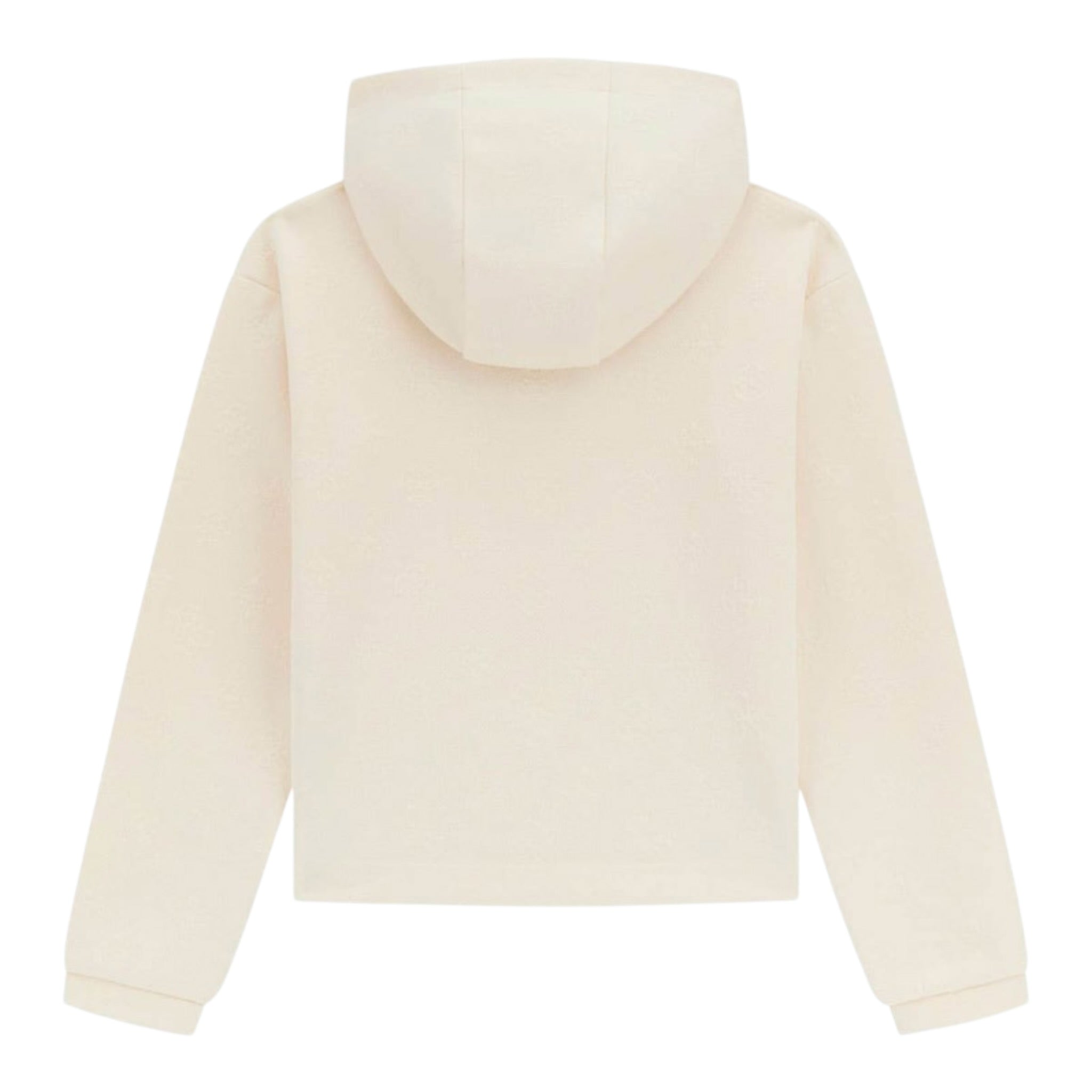 Guess Felpa tinta unita con Cappuccio Logata Panna per Bambina J5YQ24KBSL2 PANNA GUESS 