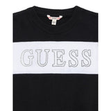Guess Maglia tinta unita con Logo Nero per Bambina J5YR00Z3GW0X NERO GUESS 