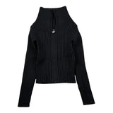 Guess Maglia tinta unita con Colletto Nero per Bambina J5YR03Z3OP0 NERO GUESS 