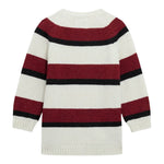 Guess Abito Bicolore con Fantasia A Righe Bianco per Bambina K5BK19Z2V70 BIANCO GUESS 