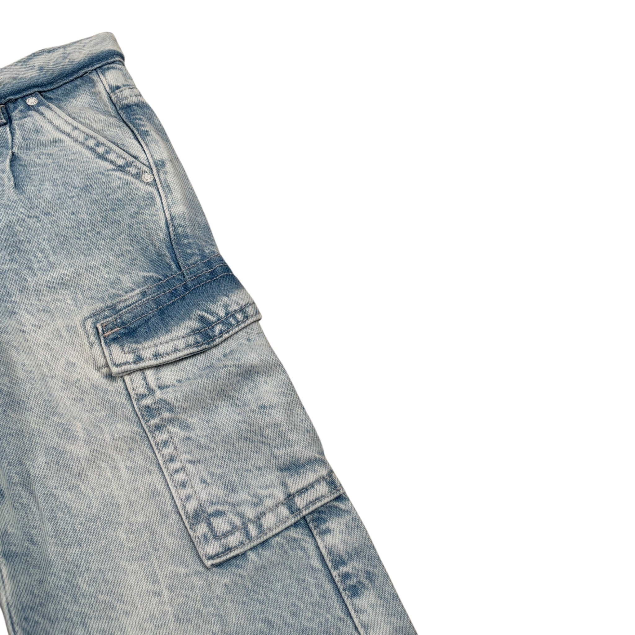 Guess Jeans tinta unita con Tasconi Azzurro per Bambina K5GA00D4MU2 AZZURRO GUESS 