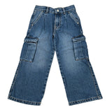 Guess Jeans tinta unita con Tasconi Blu per Bambina K5YA00D5FL0XX BLU GUESS 
