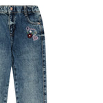 Guess Jeans tinta unita con Applicazioni Azzurro per Bambina K5YA06D5QW0 AZZURRO GUESS 
