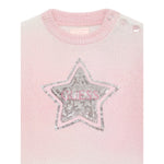 Guess Maglia tinta unita con Paillettes Rosa per Neonata K5YE07Z3OQ0 ROSA GUESS 
